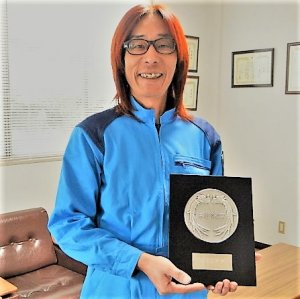 工務造型課・紺本さんが令和元年度「現代の名工」を受賞
