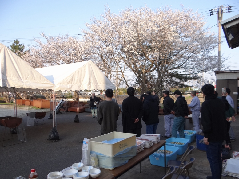 2025年度 入社式＆花見を行いました