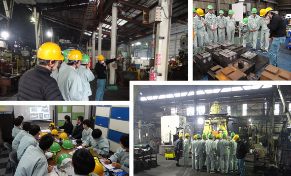 米子工業高校 機械科の皆様が工場見学に来社されました